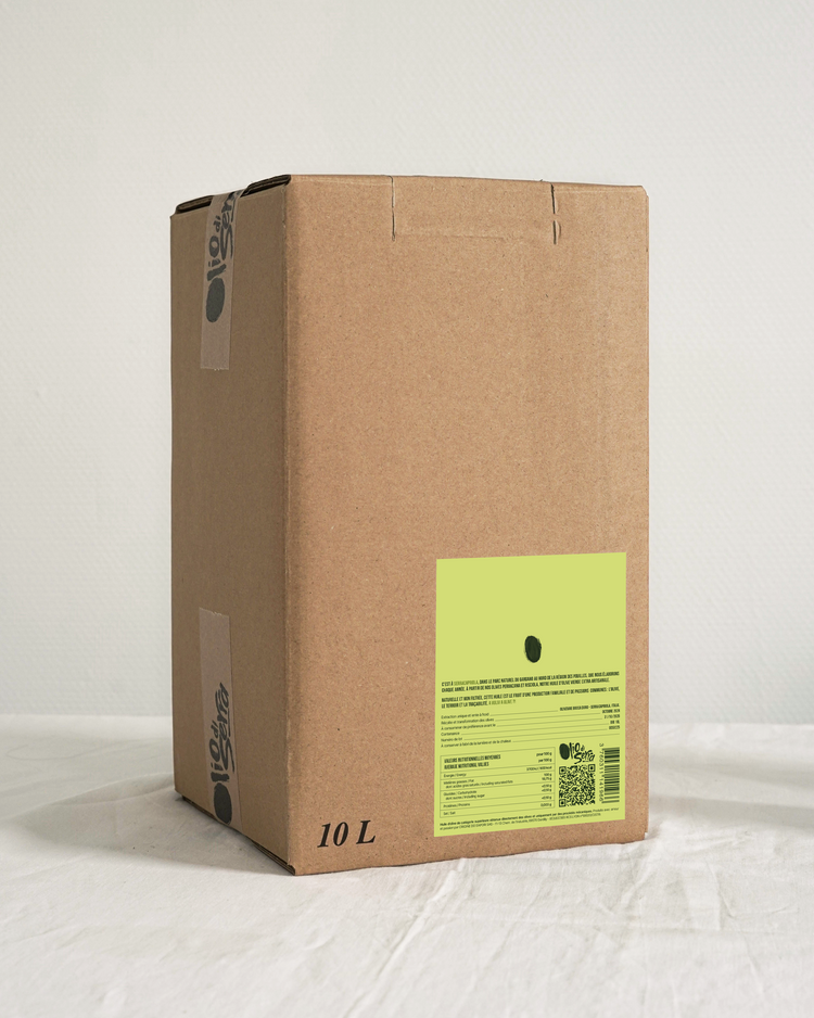 OLIO DI SERRA - Huile d'olive vierge extra - Millésime 2024 - Mamma Patricia - BAG-IN-BOX - 10L