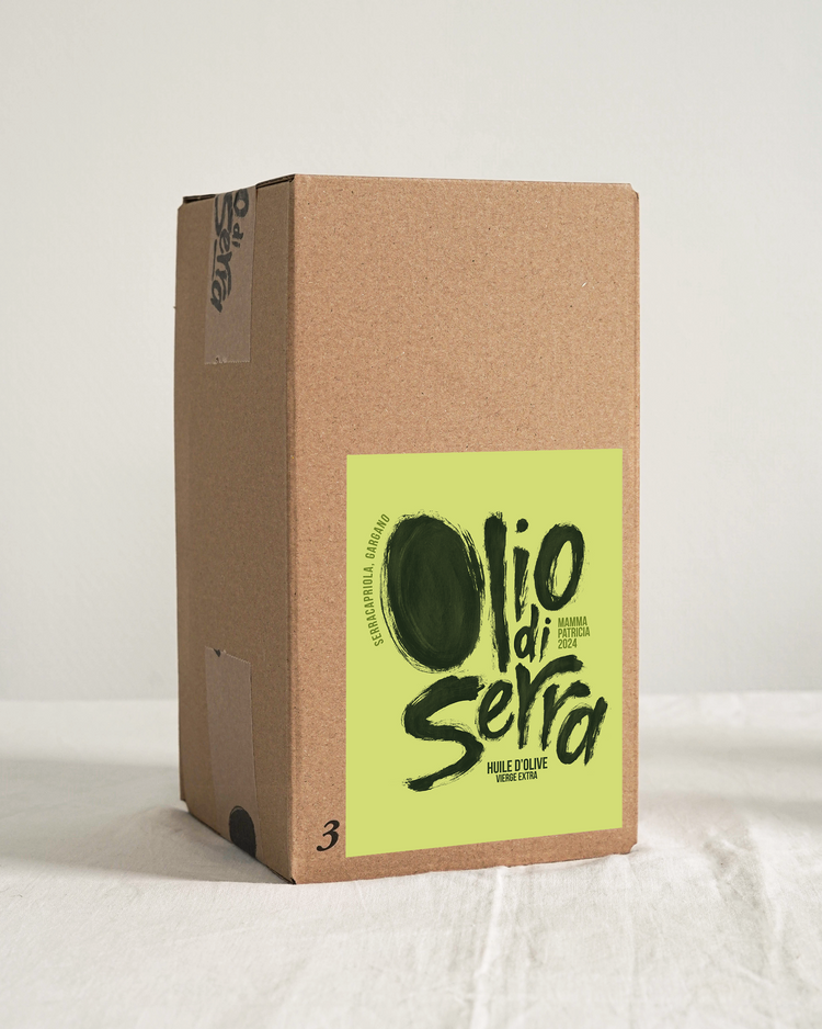 OLIO DI SERRA - Huile d'olive vierge extra - Millésime 2024 - BAG-IN-BOX - 3L
