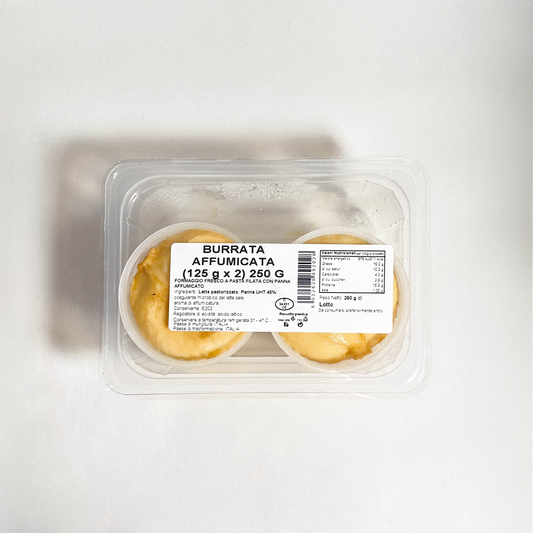 Burrata affumicata - Burrata des Pouilles di Andria fumée - 2x125g