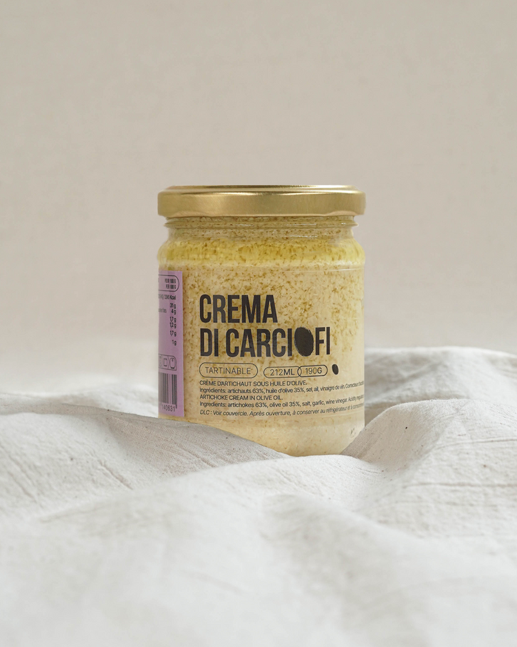 Crème d'artichaut sous huile d'olive - Crema di carciofi (190g)