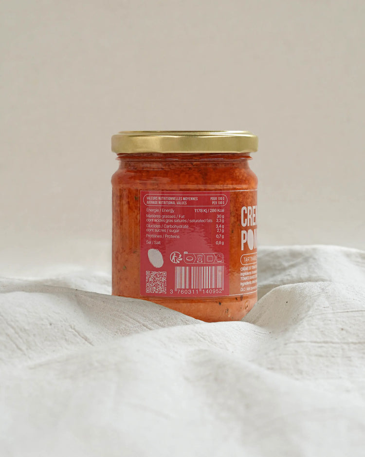 Crème de tomates au four sous huile d'olive - Crema di pomodori al forno - 190g