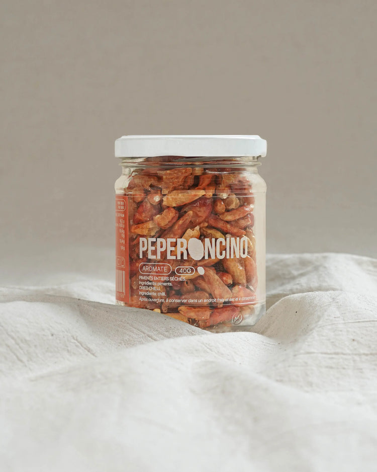 Piment entier séché du Gargano - Peperoncino - 40g