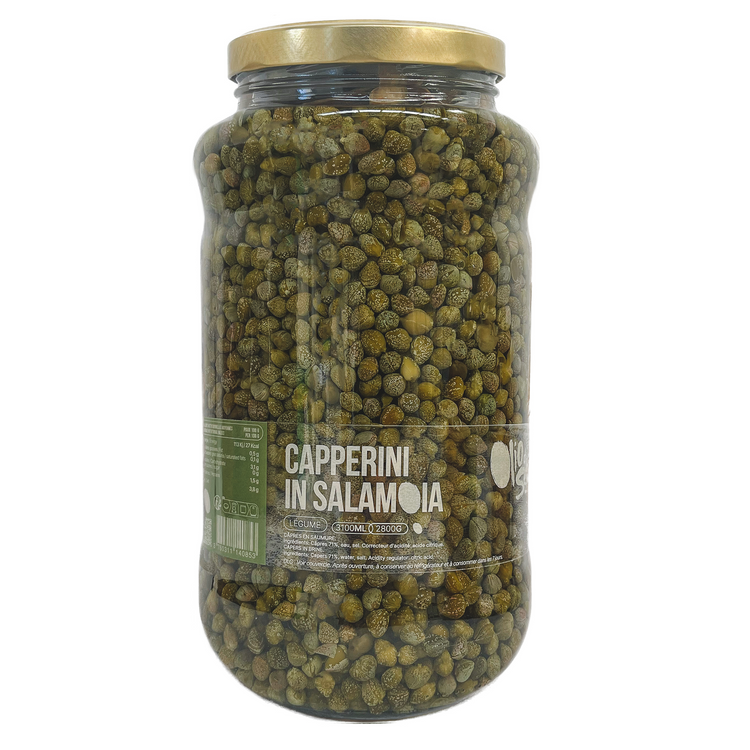 Petits câpres en saumure - Capperini in salamoia (2800g)