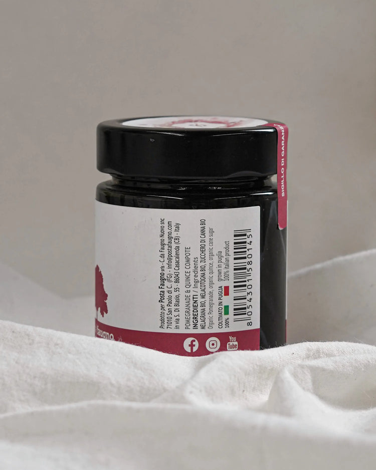 Compotée grenades et coings BIO - Composta melagrana é melacotogna - 140g
