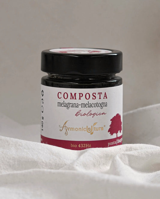 Compotée grenades et coings BIO - Composta melagrana é melacotogna - 140g