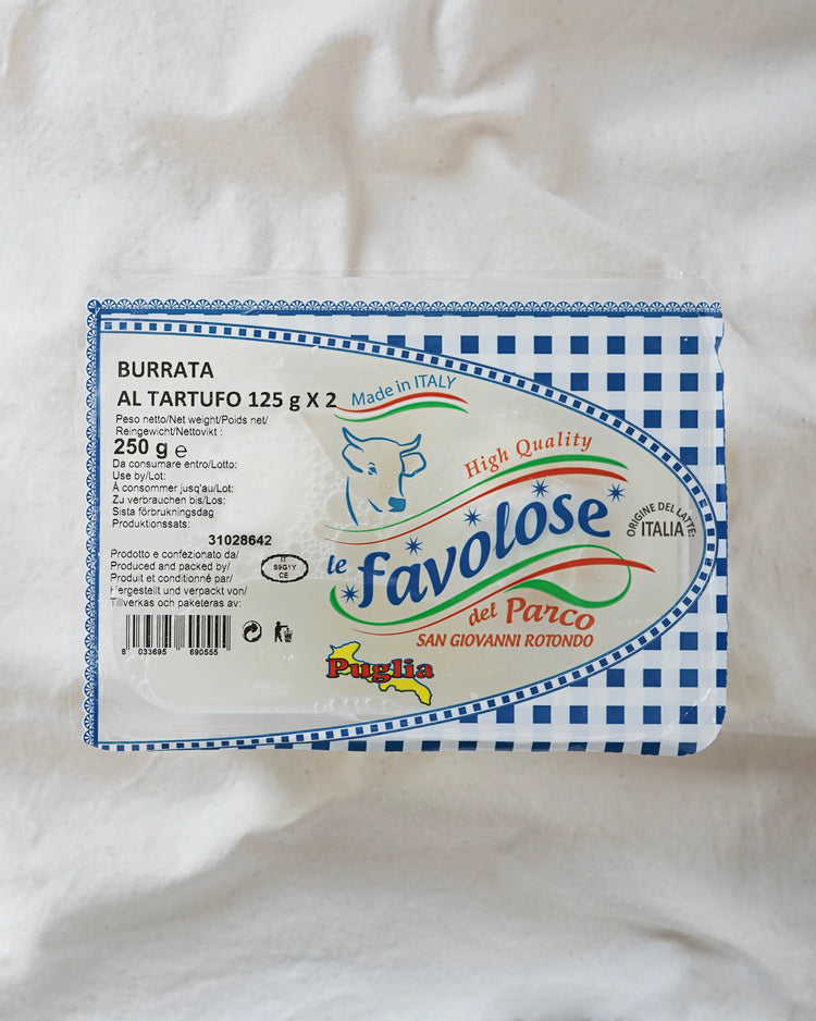 Burrata des Pouilles à la truffe - Burrata al tartufo