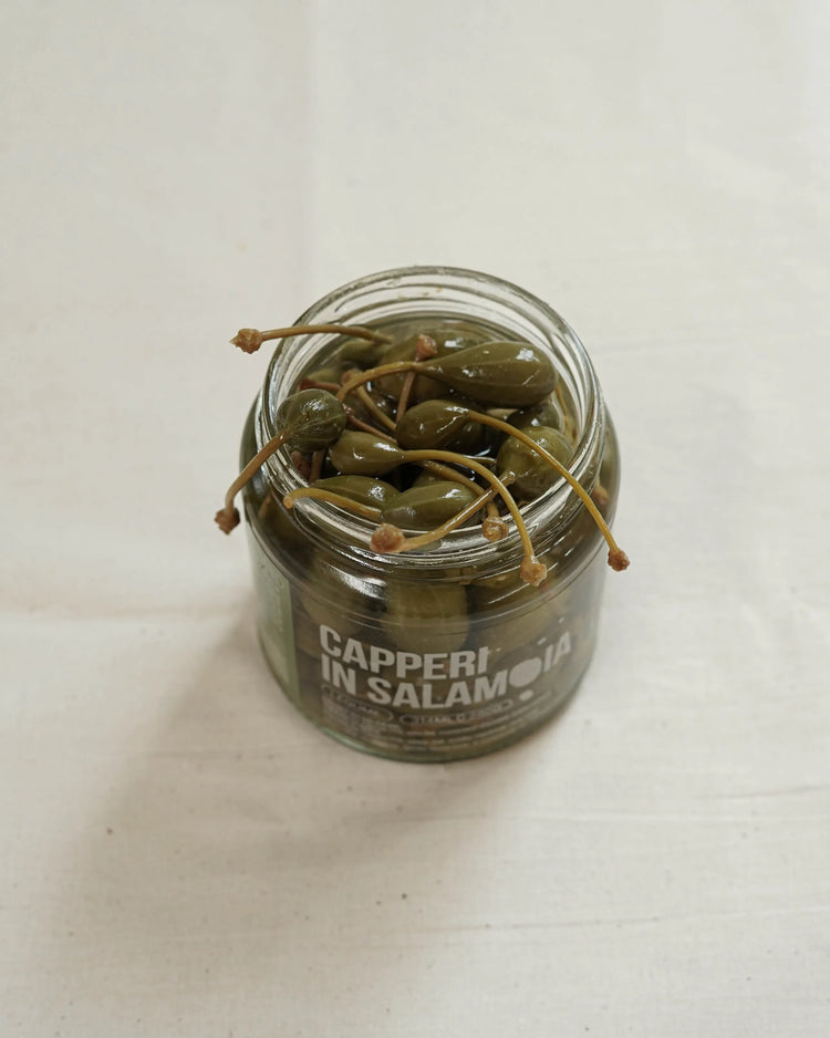 Câpres en saumure avec queue - Capperi in salamoia - 280g