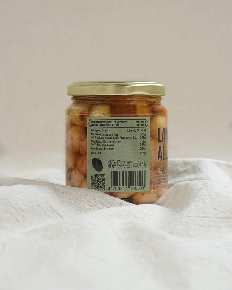 Oignons sauvages sous huile d'olive - Lampascioni alla contadina - 280g