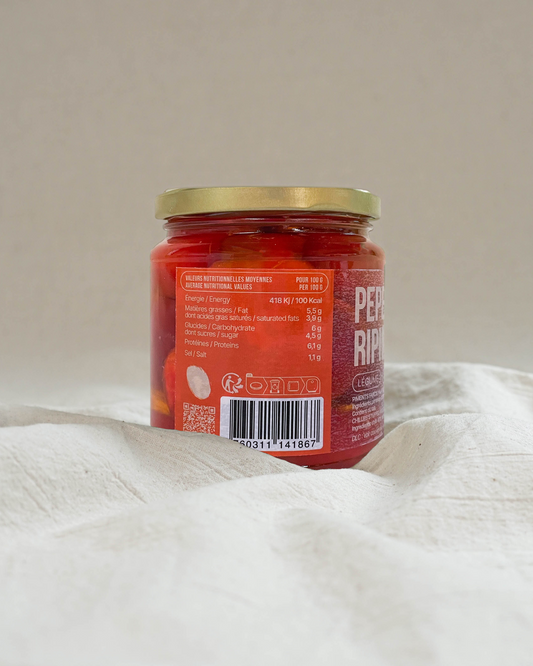 Piments farçis à la ricotta affinée - Peperoncini ripieni con ricotta - 280g