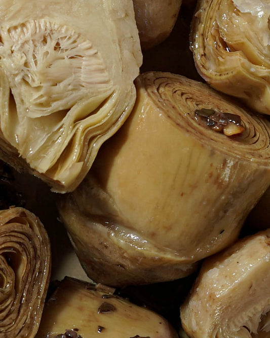 Coeurs d'artichaut sous l'huile d'olive - Carciofi caserecci - 280g