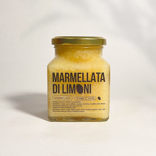 Marmellata di limoni - Marmelade de citron du Gargano - 340g