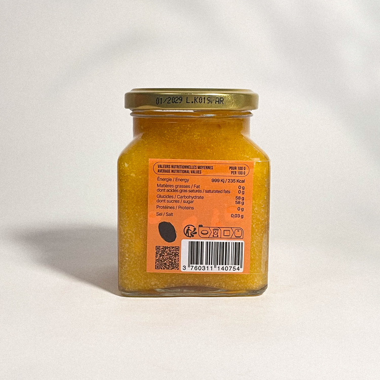 Marmellata di arance amare - Marmelade d'orange amère du Gargano - 340g