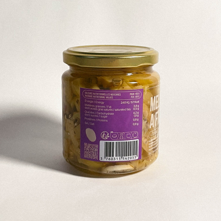 Melanzane filetti - Aubergines tranchées sous huile d'olive - 280g