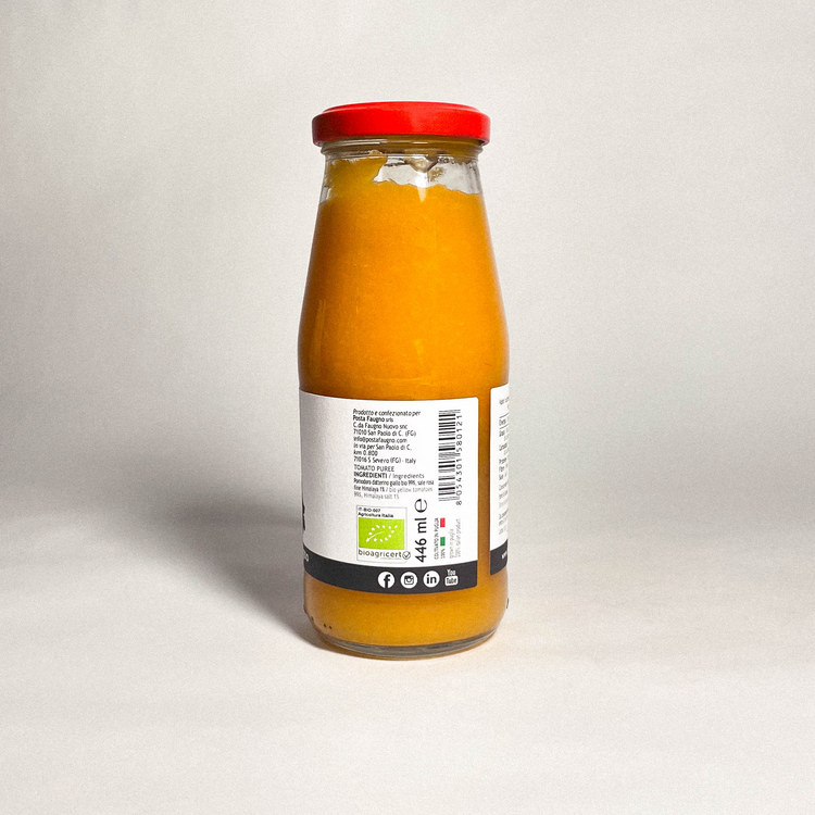 Passata di datterino giallo BIO - Purée de tomates datterino jaunes BIO - 446ml