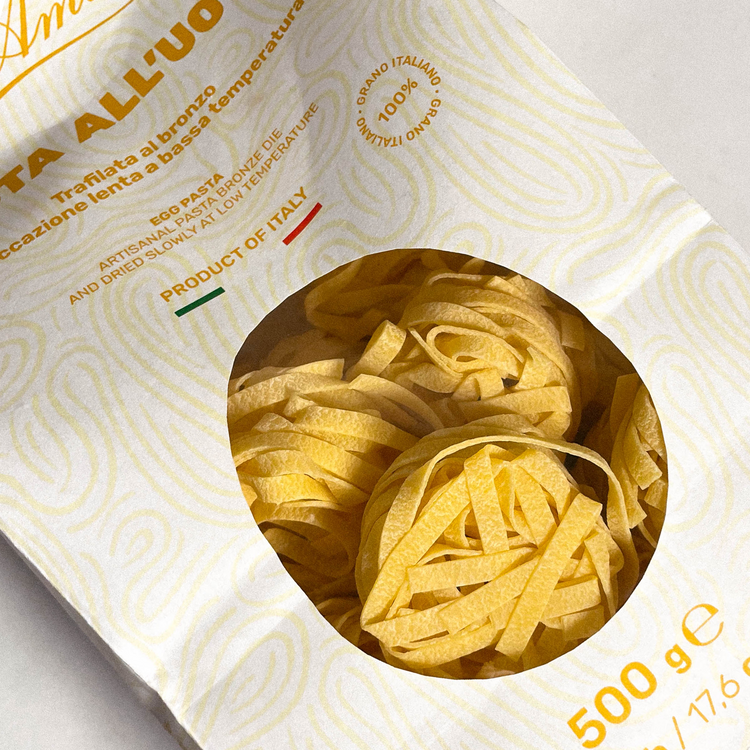 *Fettuccine all'uovo* - 500g