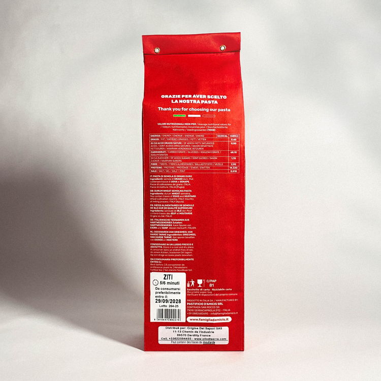*Ziti pugliesi* - 500g