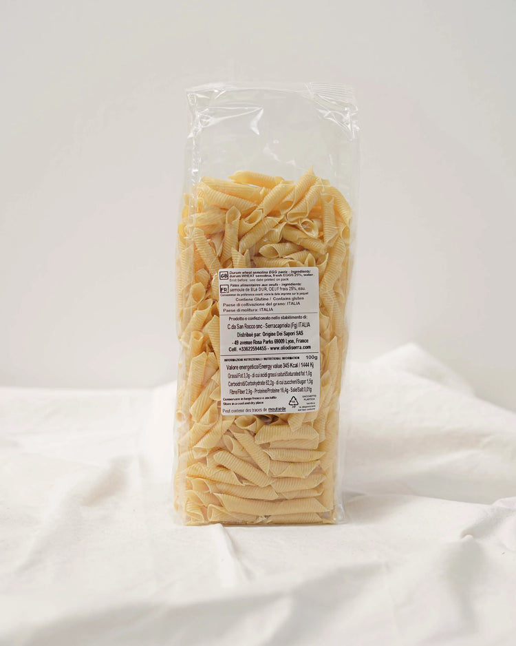 Garganelli aux oeufs - Garganelli all uovo - 500g