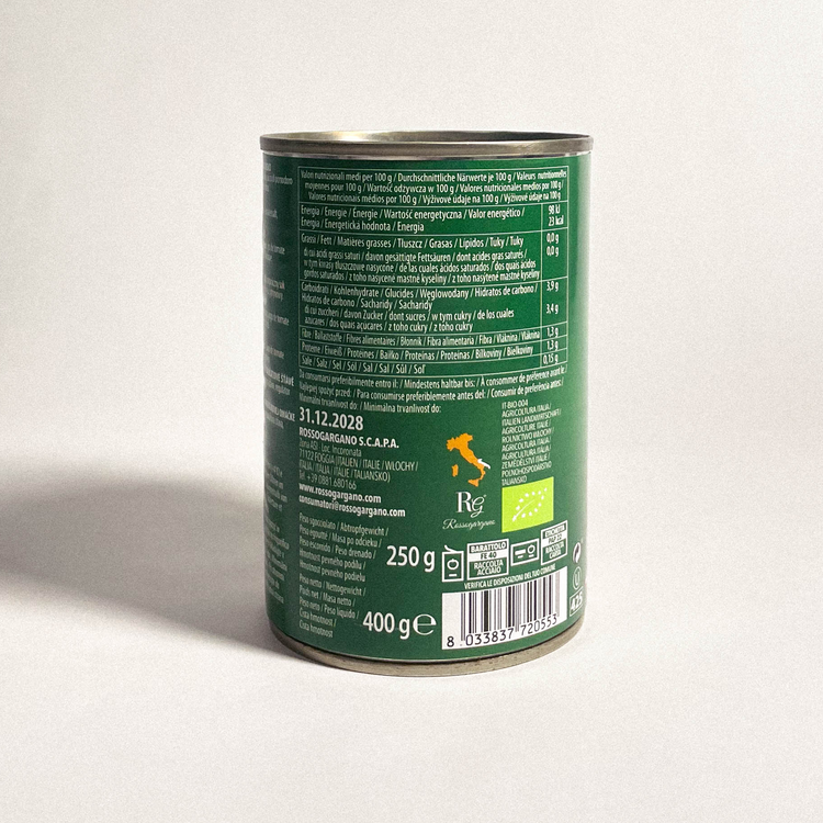 Pelati BIO - Tomates pelées BIO - 400g
