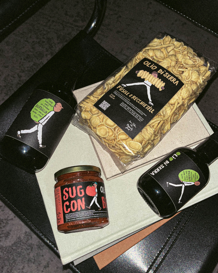 Fusill e Recchietell - Collection exclusive Le Bon Marché - OLIO DI SERRA x JEAN JULLIEN x PHAMILY FIRST