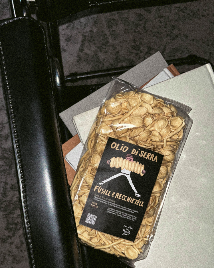 Fusill e Recchietell - Collection exclusive Le Bon Marché - OLIO DI SERRA x JEAN JULLIEN x PHAMILY FIRST