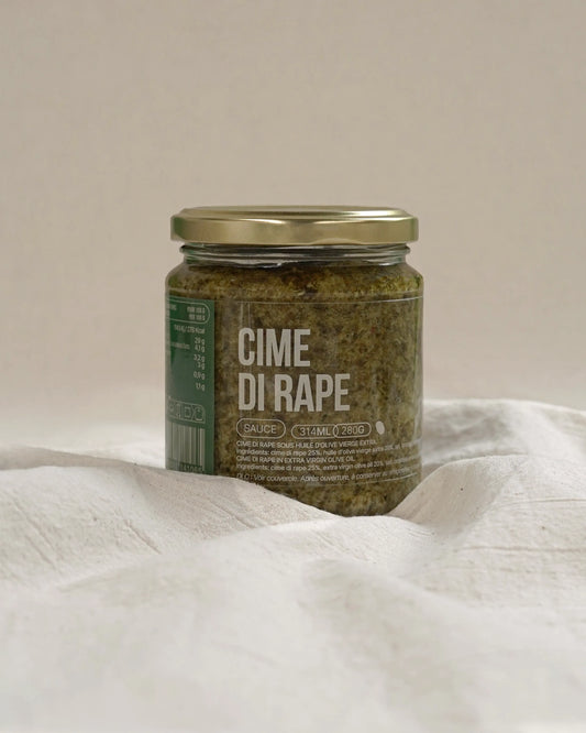 Pesto cime di rape sous huile d'olive vierge extra - 280g