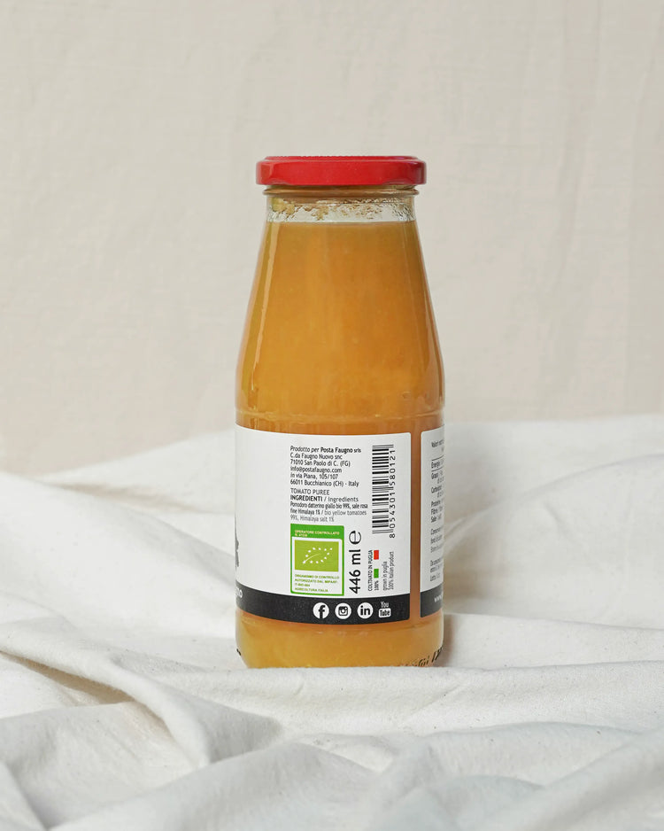 Purée de tomates datterino jaunes BIO Armonicultura® - Passata di datterino giallo BIO - 446ml
