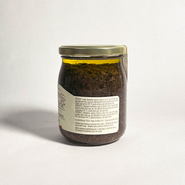 Salsa tartufata - Sauce champignons à la truffe noire - 500g