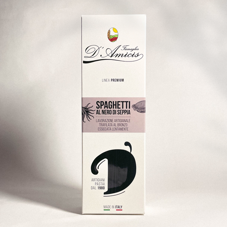 Spaghetti al nero di seppia - Spaghetti à l'encre de seiche - 500g