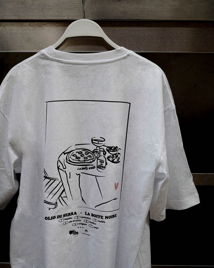 Tee-shirt OLIO DI SERRA x LA BOITE NOIRE