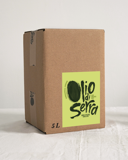 LE BAG-IN-BOX 5L - OLIO DI SERRA - Millésime 2023 Capo Vincenzo