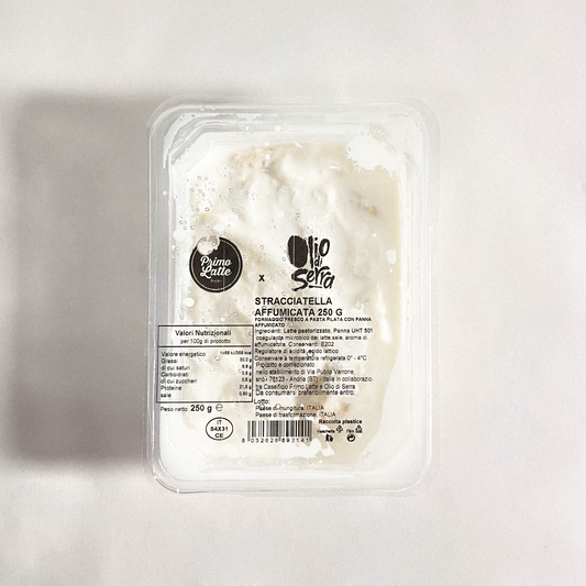 Stracciatella affumicata - Stracciatella des Pouilles di Andria fumée - 250g