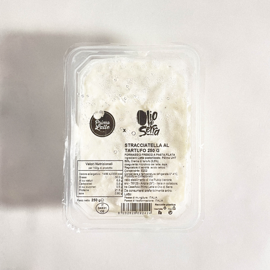 Stracciatella al tartufo - Stracciatella des Pouilles di Andria à la truffe - 250g