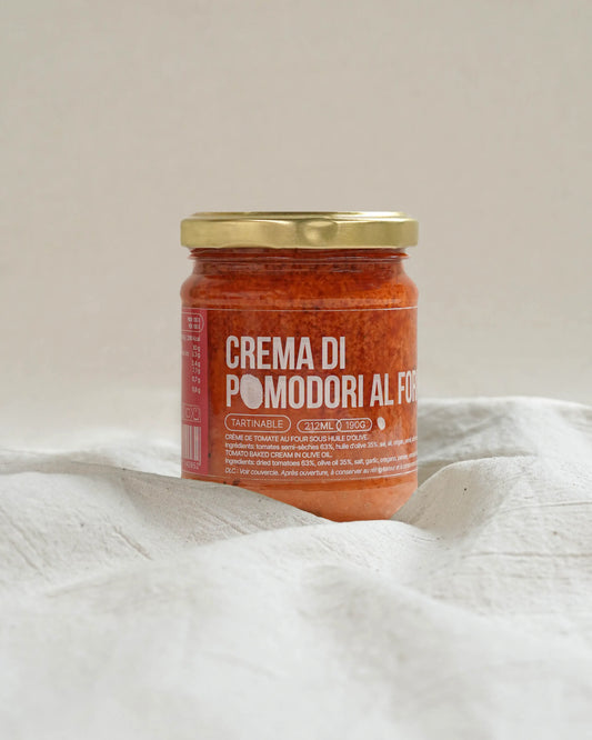 Crème de tomates au four sous huile d'olive - Crema di pomodori al forno (190g)
