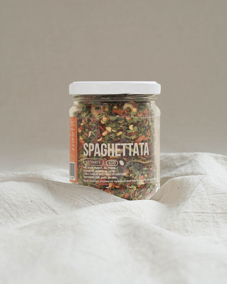 Spaghettata - Aromates séchés pour spaghetti - 60g