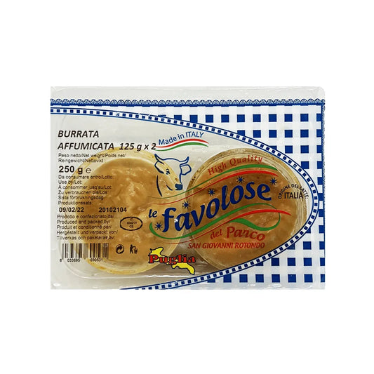 Burrata des Pouilles fumée - Burrata affumicata - 2x125g