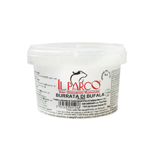 Burrata des Pouilles au lait de Bufflonne - 2x125g ou 200g