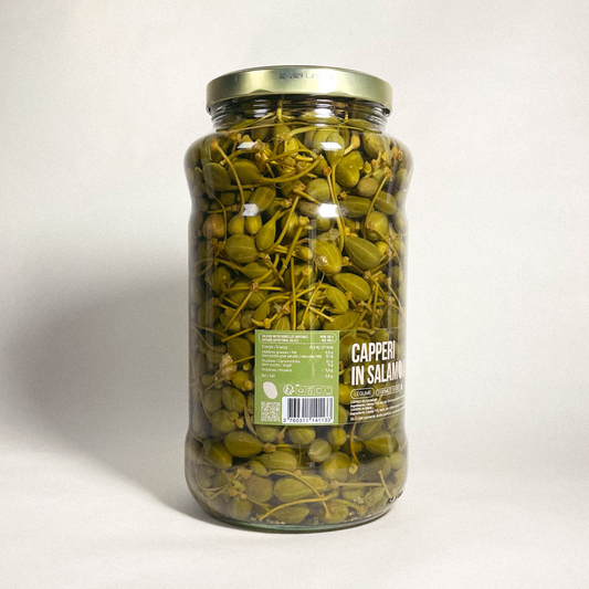 Capperi in salamoia - Câpres en saumure avec queue - 2800g