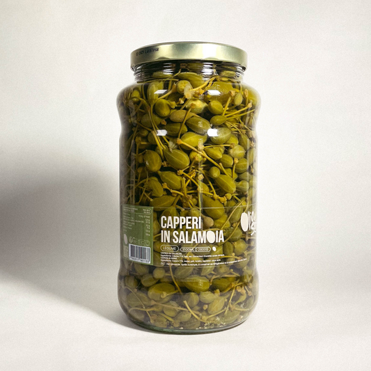 Capperi in salamoia - Câpres en saumure avec queue - 2800g