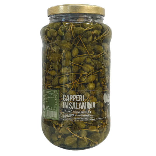Câpres en saumure avec queue - Capperi in salamoia (2800g)