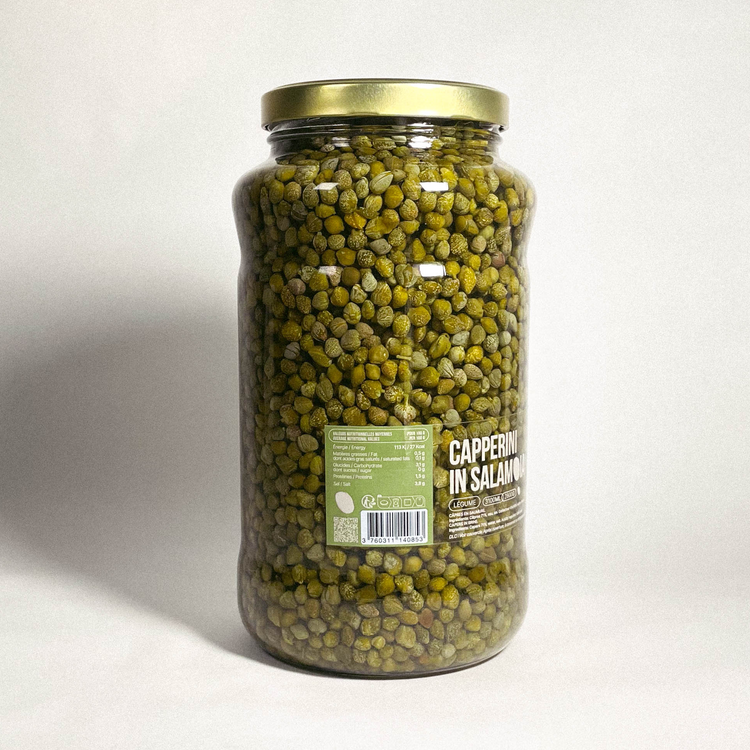 Capperini in salamoia - Petits câpres en saumure - 2800g
