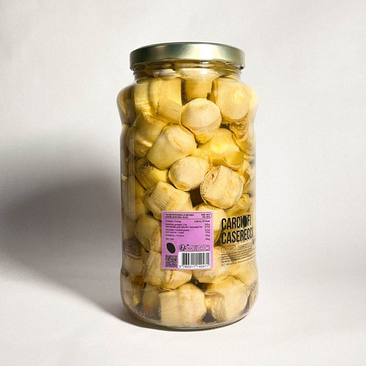 Carciofi caserecci a spicci - Coeurs d'artichaut tranchés sous huile de tournesol - 2800g