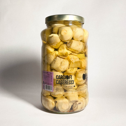Carciofi caserecci a spicci - Coeurs d'artichaut tranchés sous huile de tournesol - 2800g