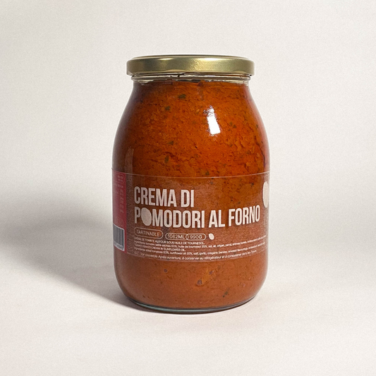 Crema di pomodori al forno - Crème de tomates au four sous huile d'olive - 990g