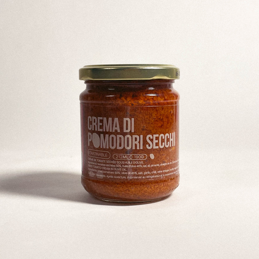 Crema di pomodori secchi - Crème de tomate séchée sous huile d'olive - 190g