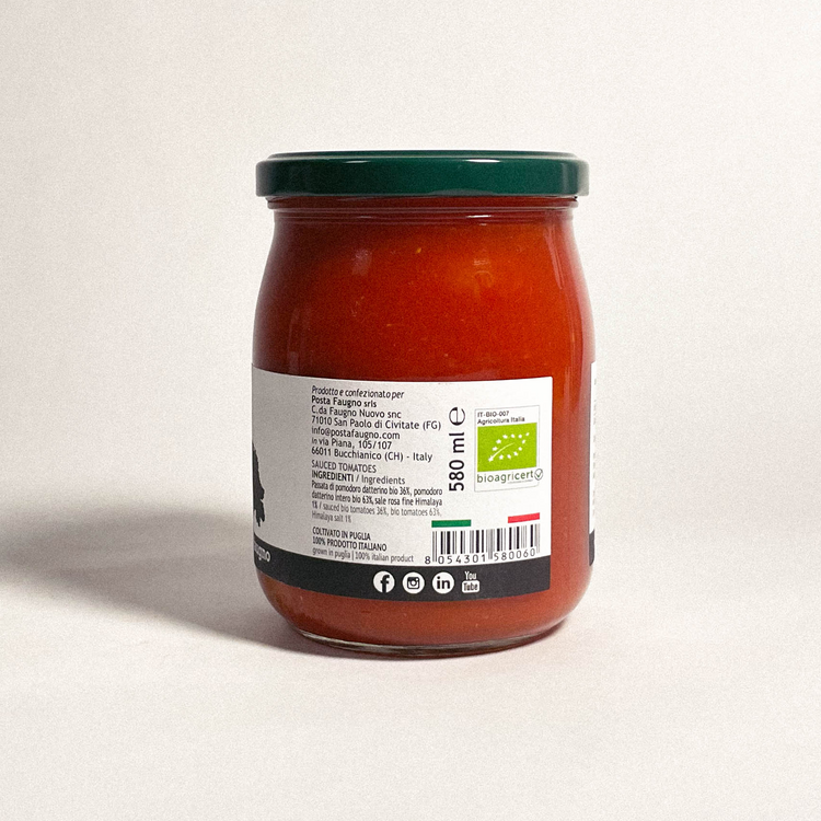 Tomates Datterino en sauce BIO - Datterino salsato BIO - 580ml
