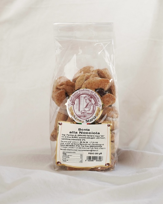 Bonta con nocciola - Croquants aux noisettes - 250g