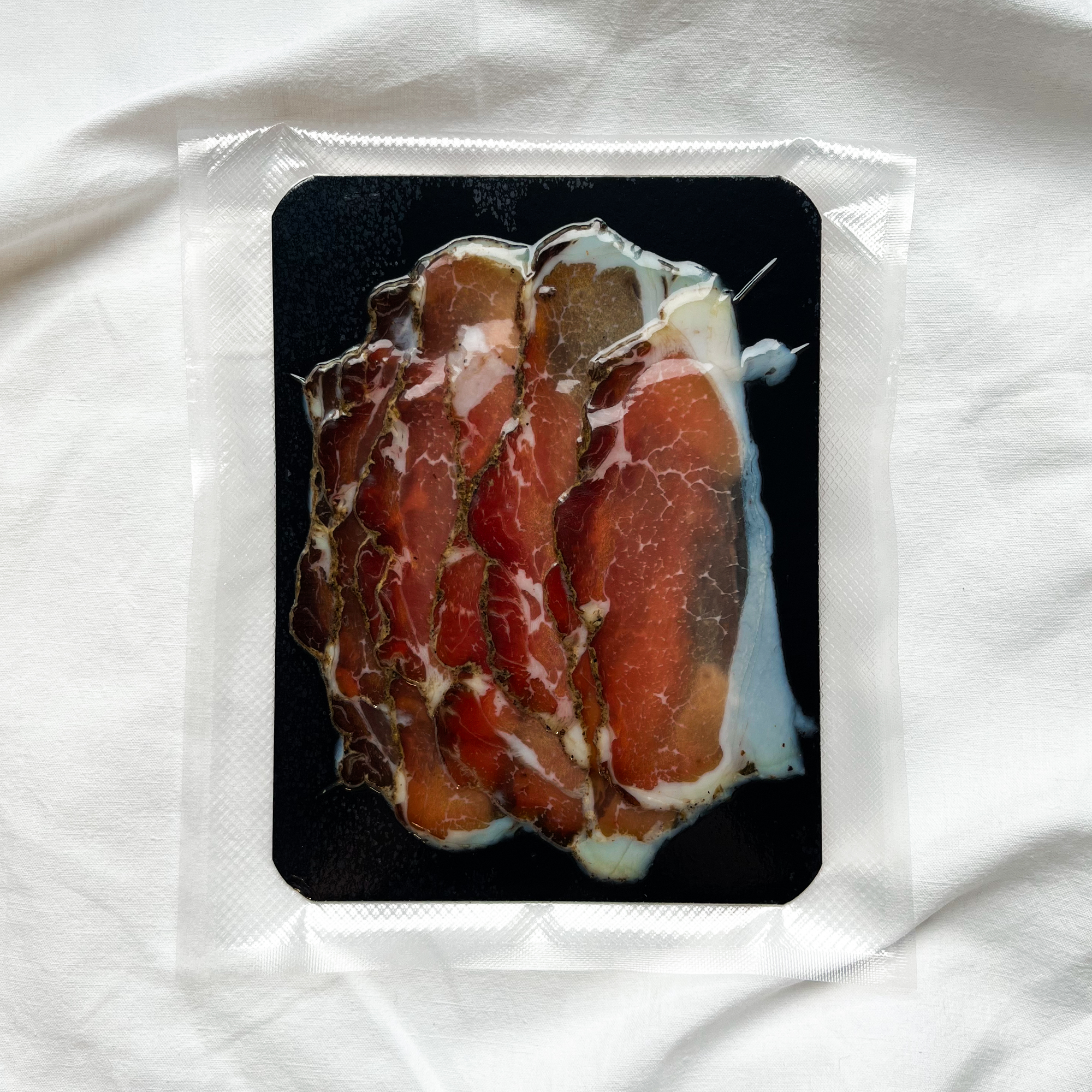 Filetto lardellato - Filet de porc lardé (80g)