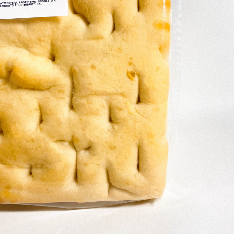 Focaccia fatto a mano con lievito naturale - Focaccia artisanale au levain naturel - 2x325g