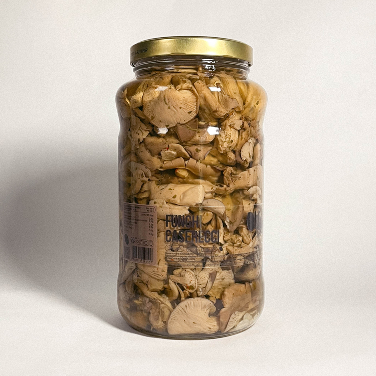Funghi caserecci - Champignons sous huile de tournesol - 2800g