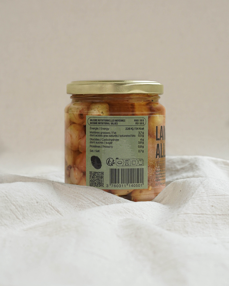 Lampascioni alla contadina - Oignons sauvages sous huile d'olive - 280g
